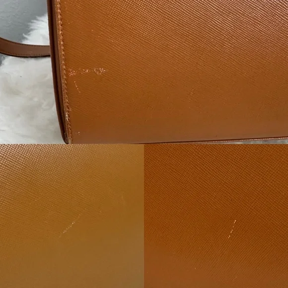 💯 Authentic Salvatore Ferragamo Boston Bag Leather🍀 - Picture 15 of 17